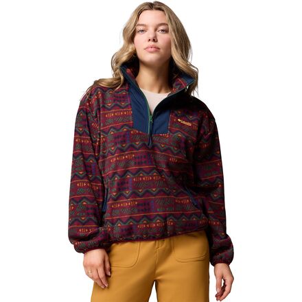 Sequoia Grove Printed 1/2-Zip Pullover - Women's