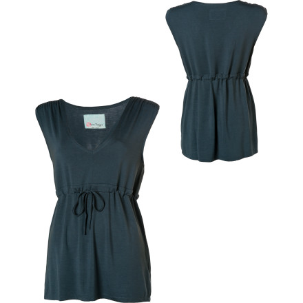 Carve Designs Roller Cinched T-Shirt - Sleeveless - Women's