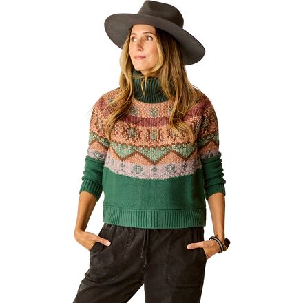 Neve Fairisle Turtleneck - Women's