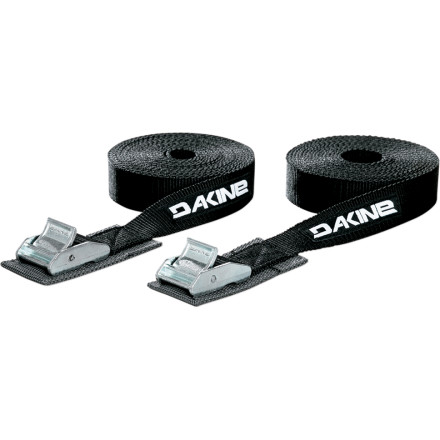 DAKINE - Tie Down Straps 12ft - 2-Pack - Black