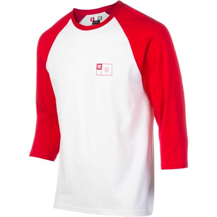 DC Skateboarding - Principle Raglan T-Shirt - 3/4 Sleeve - Men's