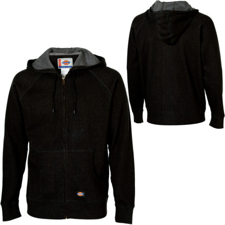 Dickies Drop Needle Full Zip Hooded Sweatshirt Mens