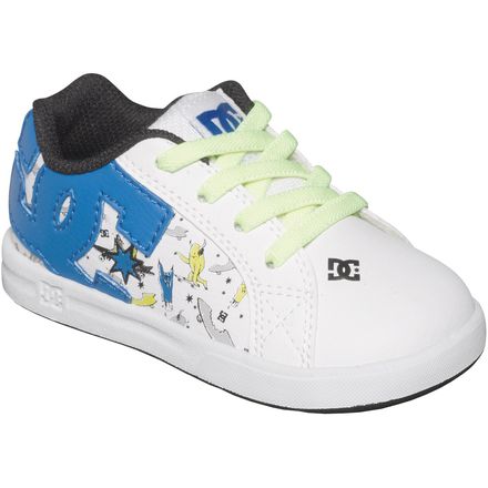 DC Court Graffik Elastic UL Skate Shoe - Toddler Boys'