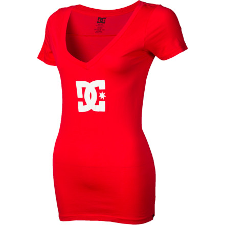 DC Tstar V Neck T Shirt Short Sleeve Women's