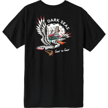 Dark Seas - Pelican's Watch Midweight T-Shirt - Men's - Black