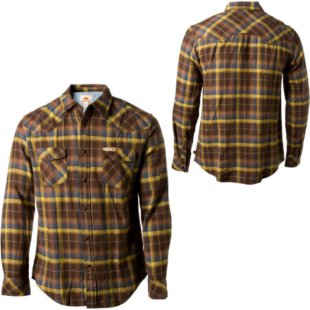 Dakota Grizzly Keaton Flannel Shirt Long Sleeve Mens