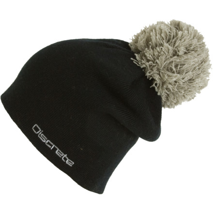 Discrete Datlet Pom Beanie