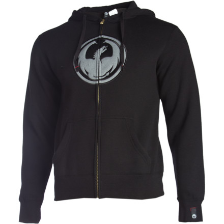 Dragon Icon Full-Zip Hooded Sweatshirt - Men's