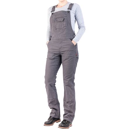 Dovetail Workwear - Freshley Overall - Women's - Dark Grey Canvas