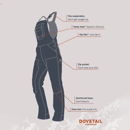 Dovetail Workwear - Freshley Thermal Overall - Women's