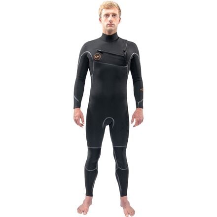 Dakine Wetsuits - Cyclone 4/3mm Chest-Zip Full Wetsuit - Men's - Black