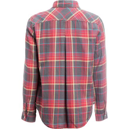 Dylan - Harley Double Weave Plaid 1 Pocket Shirt - Women's