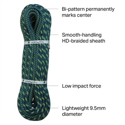 Edelweiss - Energy ARC Climbing Rope - 9.5mm