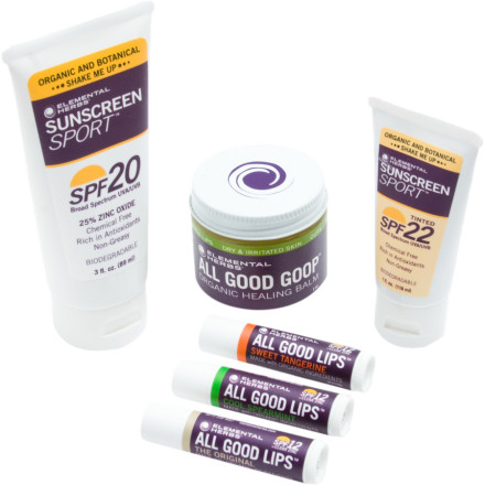 Elemental Herbs Organic Suncare Set