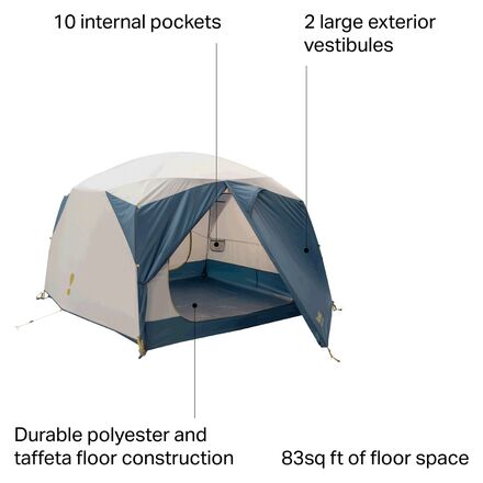 Eureka! - Space Camp Tent: 6-Person 3-Season