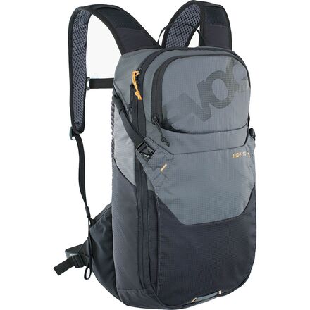 Evoc - Ride 12L Backpack + 2L Bladder - Carbon/Grey