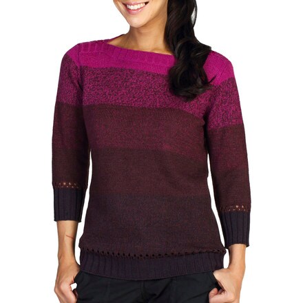 ExOfficio - Cafenista Ombre Boatneck Sweater - Women's
