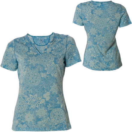 ExOfficio aZa Notch Neck Top - Short-Sleeve - Women