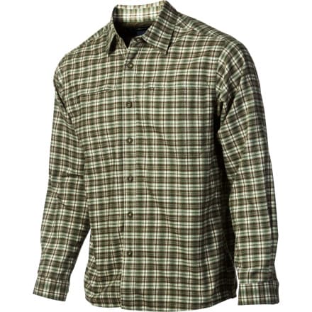 ExOfficio - Trailing Off Micro Plaid Flannel Shirt - Long-Sleeve - Men's
