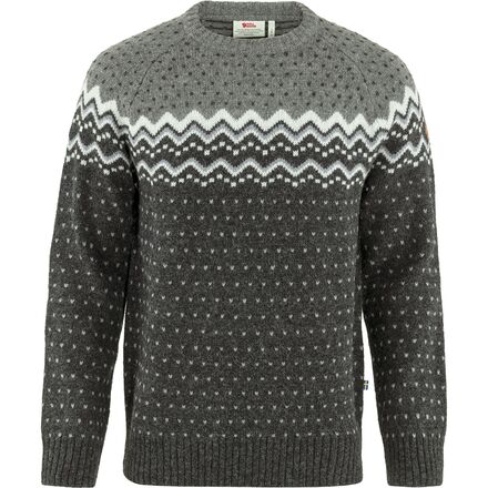 Fjallraven - Ovik Knit Sweater - Men's - Dark Grey/Grey