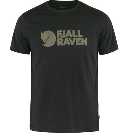 Fjallraven - Logo T-Shirt - Men's - Black