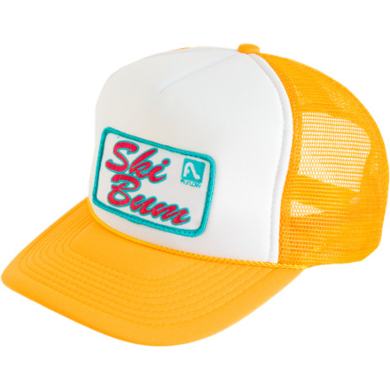FlyLow Gear Ski Bum Trucker Hat