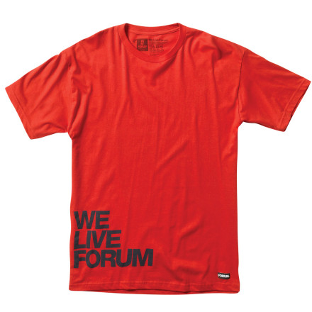 We Live Forum T-Shirt - Short-Sleeve - Men's