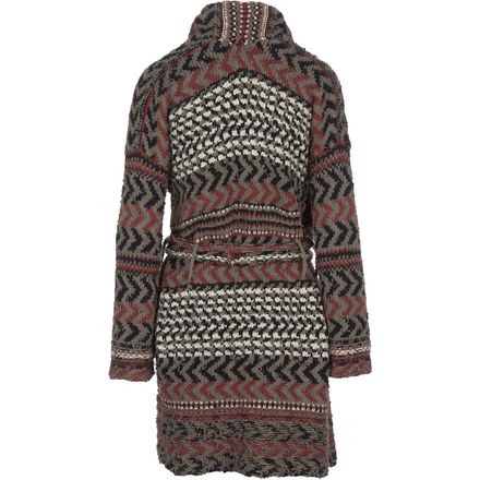 Free People - Iona Pattern Wrap Cardi Sweater - Women's