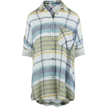 Free People - Year Round Plaid Button-Down Shirt - Women's
