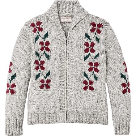 Zippered Wool Sweater - Women's