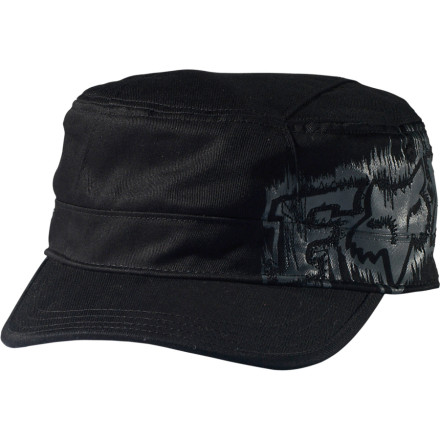 Fox Smear Military Hat