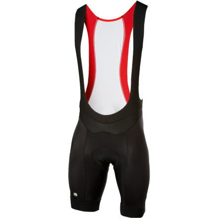 Giordana - FormaRed Carbon Bib Shorts with Chamois