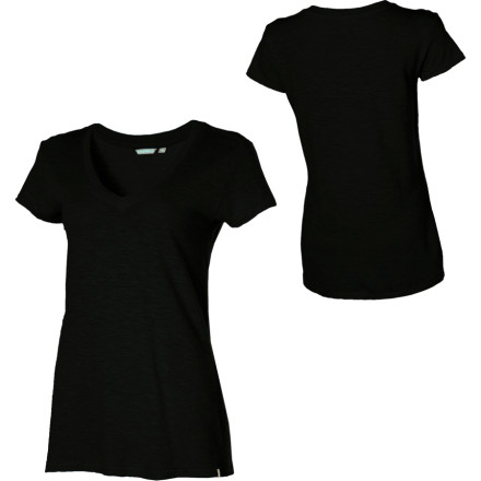 Gramicci Marea V Neck Shirt Short Sleeve Womens