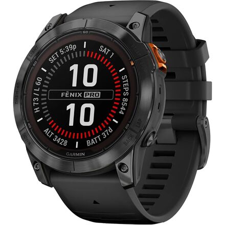 Garmin - Fenix 7X Pro Solar Sport Watch - Slate Gray