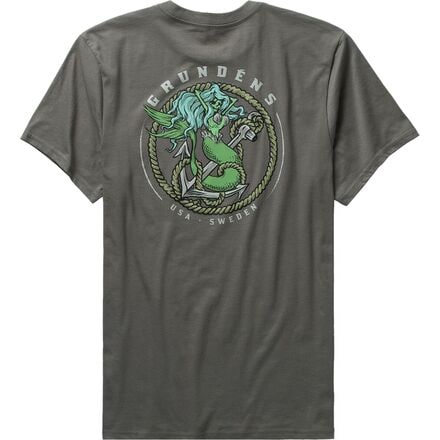 Grundens - Mermaid T-Shirt - Men's - Iron Grey