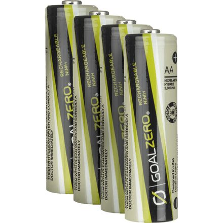Goal Zero - Rechargeable AA Batteries for Guide 10 - 4-Pack