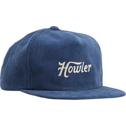 Howler Brothers - Script Unstructured Snapback Hat - Blue Mirage Corduroy