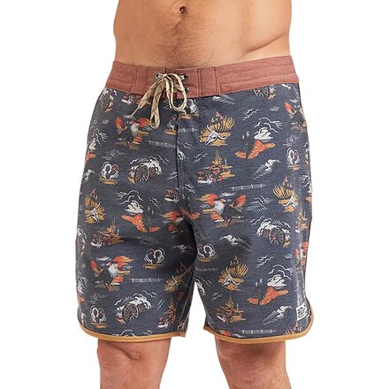 Howler Brothers - Bruja Board Short - Men's - Caracara Country/Charcoal Oxford