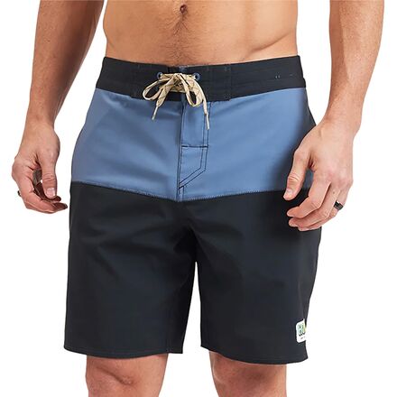 Howler Brothers - Buchannon Board Short - Men's - HB Chargers/Antique Black/Blue Mirage