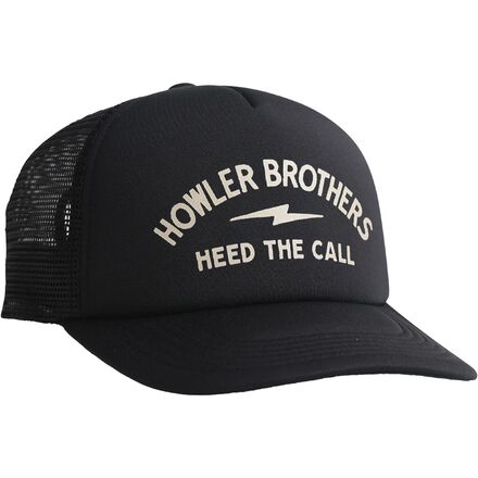 Howler Brothers - Lightning Badge Foam Dome Hat - Black