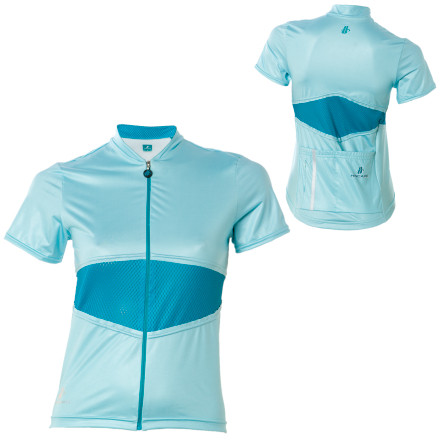Hincapie Sportswear Elegante Full Zip Cycling Jersey Short Sleeve Womens