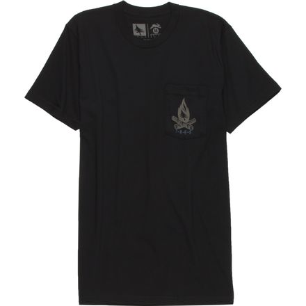 Hippy Tree - Bonfire T-Shirt - Short-Sleeve - Men's