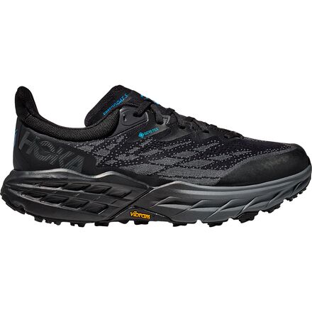 HOKA - Speedgoat 5 GTX Trail Running Shoe - Men's - Black/Black