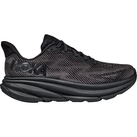 HOKA - Clifton 9 Running Shoe - Women's - Black/Black