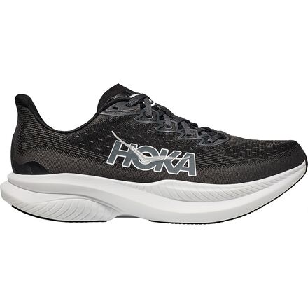 HOKA - Mach 6 Running Shoe - Women's - Black/White