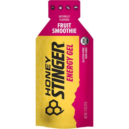 Honey Stinger - Organic Energy Gels - 24-Pack - Fruit Smoothie