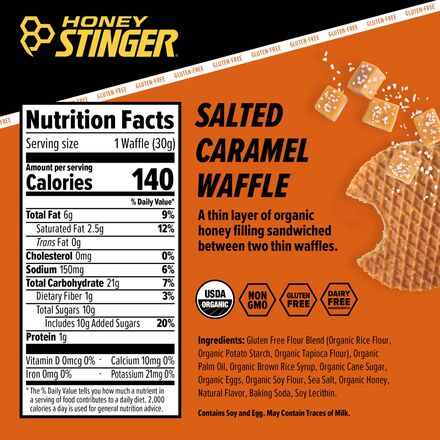 Honey Stinger - Organic Waffle - 6-Pack