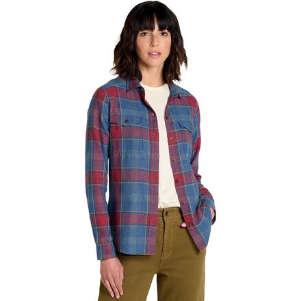 Toad&Co - Re-Form Flannel Shirt - Women's - Garnet