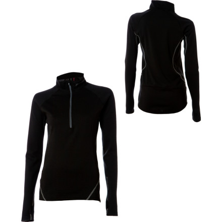 Houdini Alpha Zip Top Long Sleeve Womens