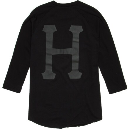 Huf - Tonal Classic H T-Shirt - 3/4-Sleeve - Men's